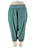 LIVI Active Solid Teal Casual Pants Size 30 - 32 - photo 1