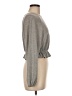 The Vanity Room Gray Long Sleeve Top Size M - photo 4