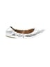J.Crew Factory Store Metallic Silver Flats Size 9 - photo 1