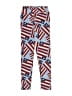 Lularoe Print Blue Casual Pants Size 8 - 14 - photo 1