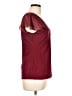 Express Burgundy Short Sleeve Top Size L - photo 4