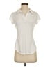 Athleta Ivory Short Sleeve Polo Size S - photo 1