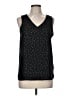 Apt. 9 100% Polyester Black Sleeveless Blouse Size M - photo 1