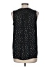Apt. 9 100% Polyester Black Sleeveless Blouse Size M - photo 2