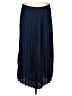 J.Crew 100% Polyester Solid Blue Formal Skirt Size M - photo 1