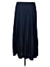 J.Crew 100% Polyester Solid Blue Formal Skirt Size M - photo 2
