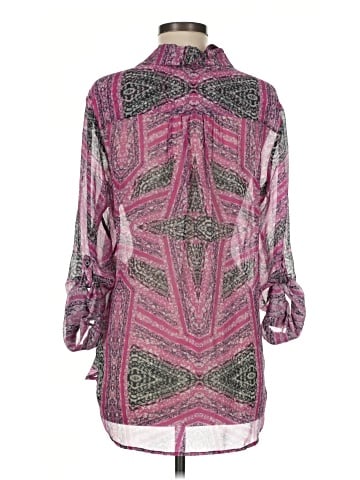 Diane von Furstenberg 3/4 Sleeve Silk Top (view 2)