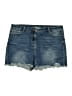 Boden Blue Denim Shorts Size 14 - photo 1