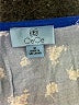 CeCe 100% Rayon Blue 3/4 Sleeve Blouse Size M - photo 7