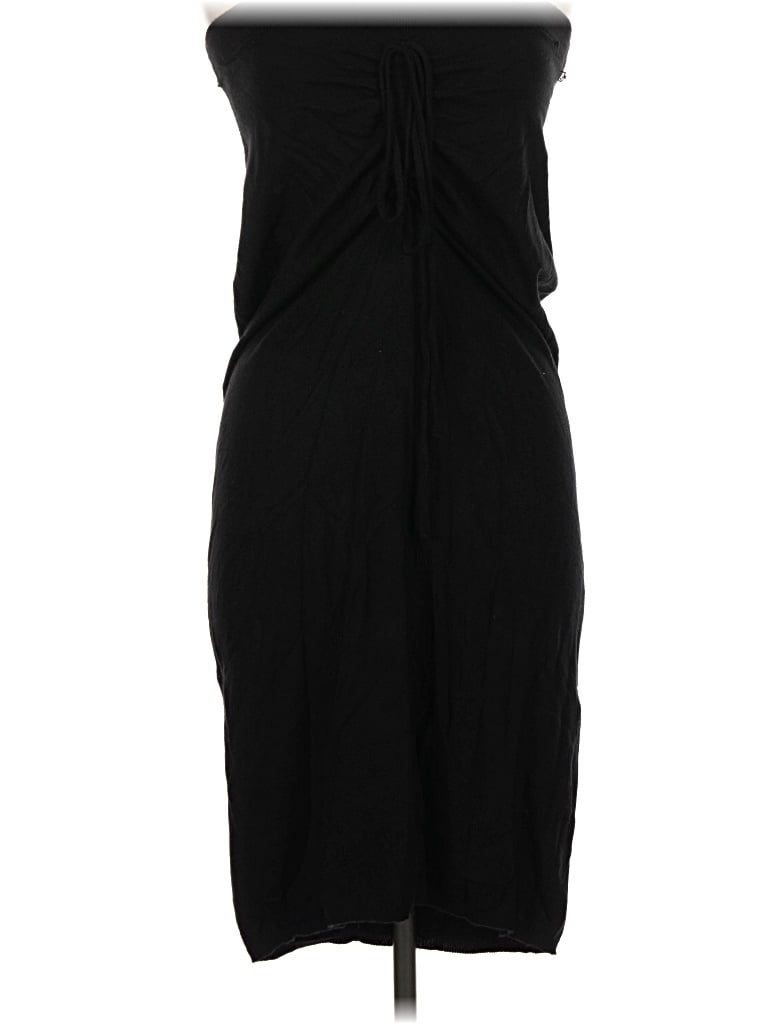 Pre-owned Line & Dot Formal Skirt In Black