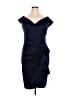 Xscape Blue Cocktail Dress Size 16 - photo 1