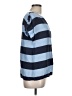 Talbots 100% Tencel Stripes Blue Short Sleeve Top Size 12 Petite - photo 4