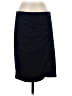 J. McLaughlin Solid Blue Black Formal Skirt Size 4 - photo 1