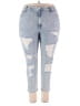 Wild Fable Hearts Blue Jeans Size 18 - photo 1