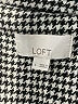 Ann Taylor LOFT Houndstooth Gray Coat Size L - photo 6