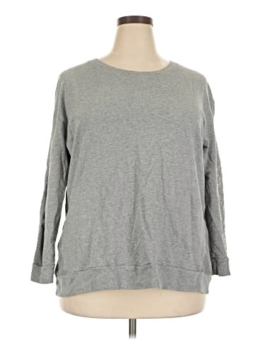Zenergy by Chico's 3/4 Sleeve T-Shirt (view 1)