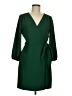 J.Crew 100% Polyester Green Coat Size 8 (petite) - photo 1