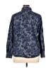 Kim Rogers Paisley Blue Long Sleeve Button-Down Shirt Size XL - photo 2
