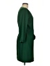 J.Crew 100% Polyester Green Coat Size 8 (petite) - photo 4