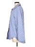 Unbranded 100% Polyester Stripes Blue 3/4 Sleeve Blouse Size L - photo 5