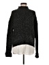Mustard Seed Metallic Black Turtleneck Sweater Size M - photo 1