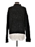 Mustard Seed Metallic Black Turtleneck Sweater Size M - photo 2