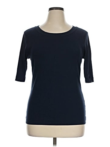 Banana Republic Factory Store 3/4 Sleeve T-Shirt (view 1)