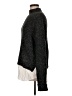 Mustard Seed Metallic Black Turtleneck Sweater Size M - photo 5