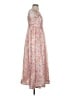 En Saison 100% Polyester Floral Pink Cocktail Dress Size XS - photo 4