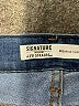 Levi Strauss Signature Solid Blue Jeans Size 33 waist - photo 7