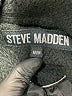 Steve Madden Solid Black Coat Size M - photo 3