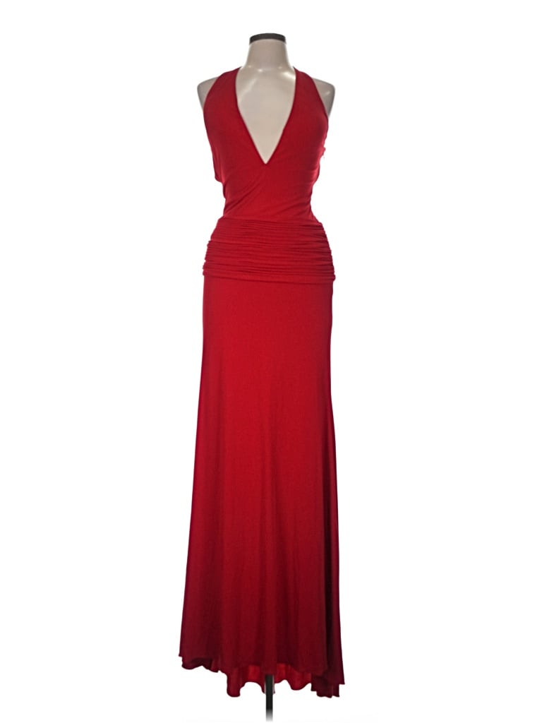 Pre-owned Sherri Hill Cocktail Dress In Red