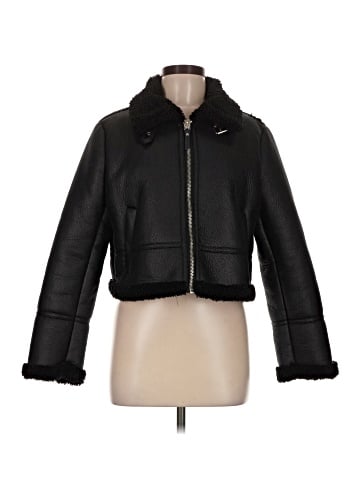 Zara Faux Fur Jacket (view 1)