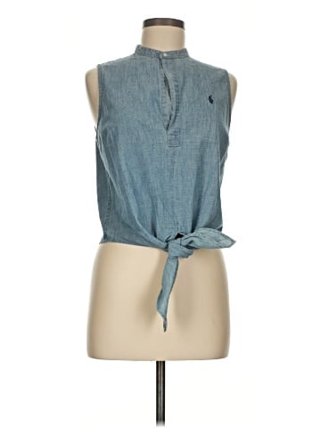 Polo by Ralph Lauren Sleeveless Button-Down Shirt (view 1)