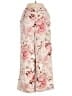 Express Floral Ivory Linen Pants Size S - photo 1