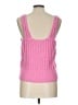 Talbots 100% Cotton Pink Sweater Vest Size L - photo 2