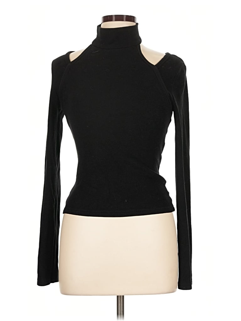 Pre-owned Ogl Long Sleeve Turtleneck In Black