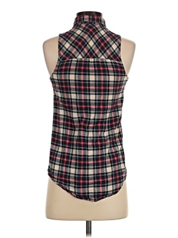 Mudd Sleeveless Button-Down Shirt (view 2)