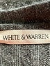 White + Warren 100% Cashmere Gray Cashmere Pullover Sweater Size L - photo 7