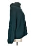 Seven7 100% Polyester Teal Turtleneck Sweater Size L - photo 4