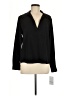 Amanda Uprichard 100% Polyester Black Long Sleeve Blouse Size M - photo 1