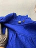 Saks Fifth Avenue 100% Wool Blue Jacket Size M - photo 6