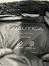 Nautica 100% Polyester Solid Black Snow Jacket Size L - photo 6
