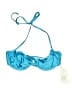 L Space Blue Swimsuit Top Size M - photo 1