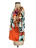 Chico's Orange 3/4 Sleeve Blouse Size S - photo 5