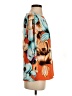 Chico's Orange 3/4 Sleeve Blouse Size S - photo 4