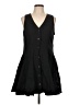 Universal Thread Solid Black Casual Dress Size L - photo 1