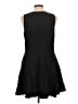 Universal Thread Solid Black Casual Dress Size L - photo 2