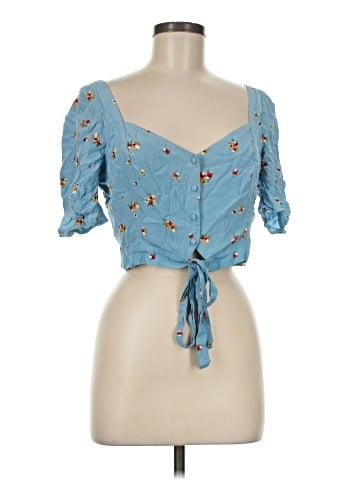 Astr 3/4 Sleeve Blouse (view 1)