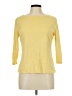 Talbots Yellow 3/4 Sleeve T-Shirt Size L - photo 1